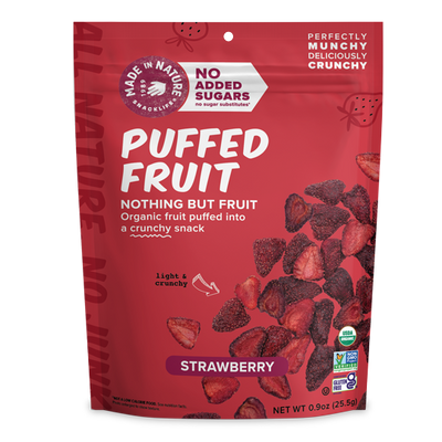 Puffed Strawberry